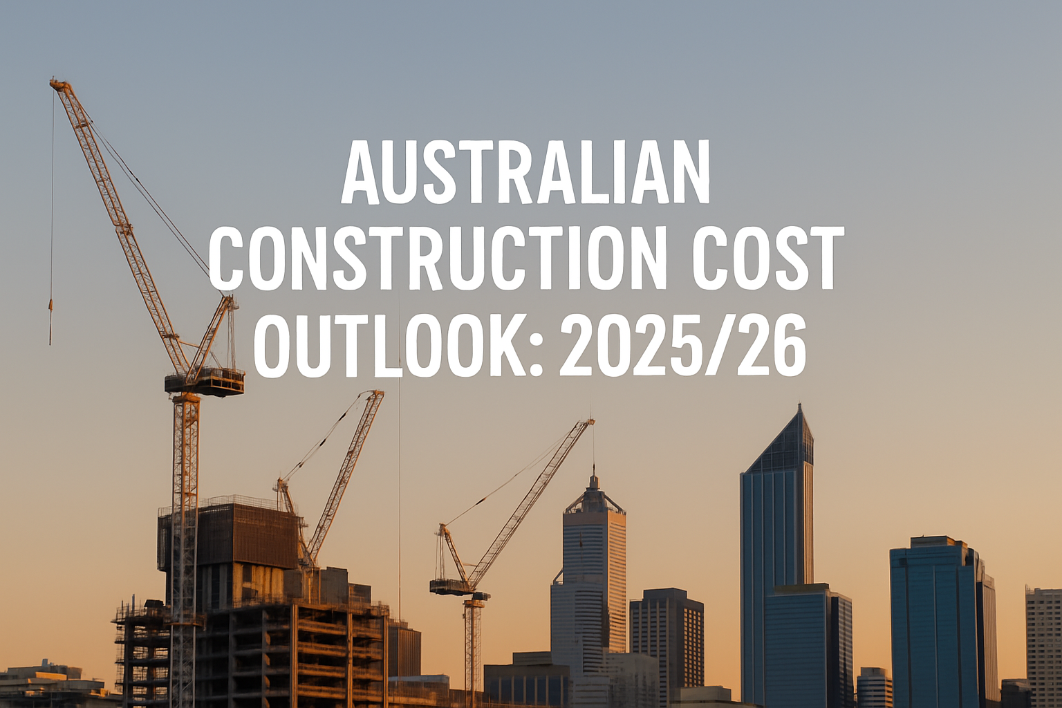 2025/26 Construction Cost Outlook (Australia)